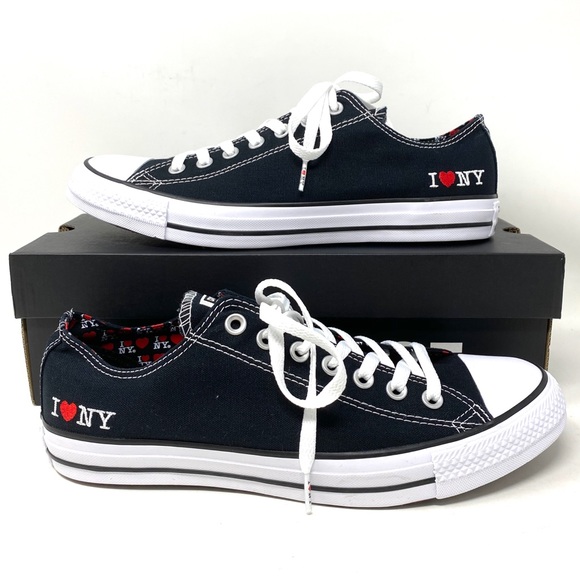 🌿Spring Sale 🌿Converse Ctas Canvas Low I ❤️ NY Men’s Sneakers Size 161181F - Picture 7 of 11